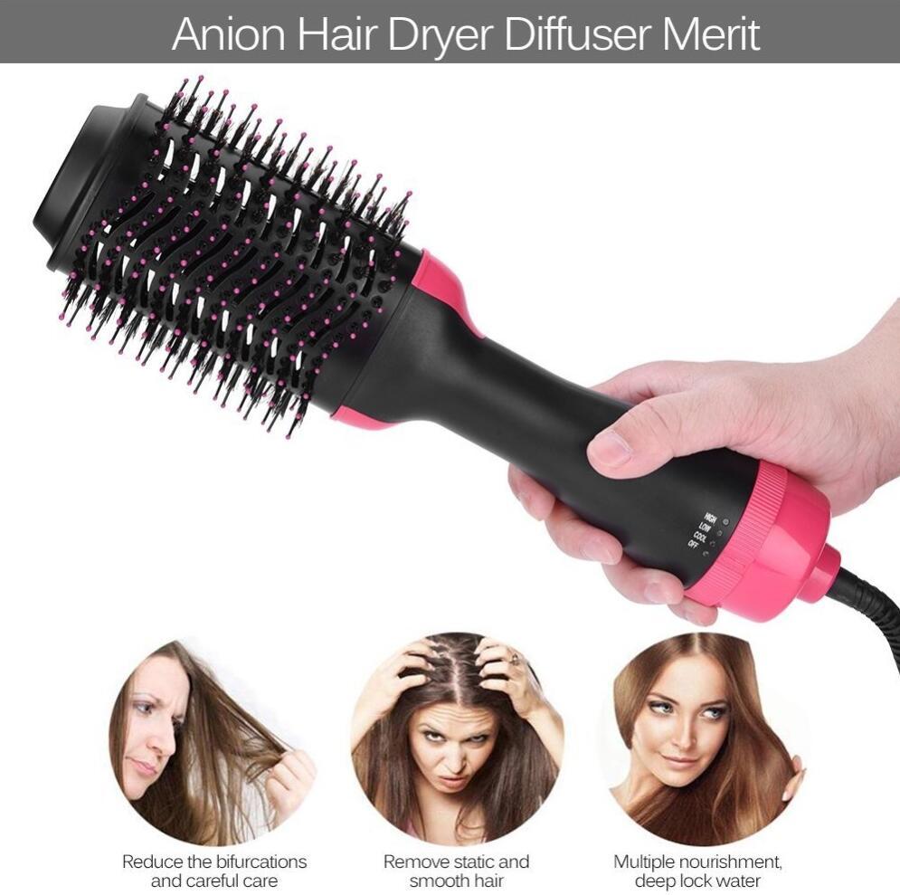 Electric Hair Dryer Comb 