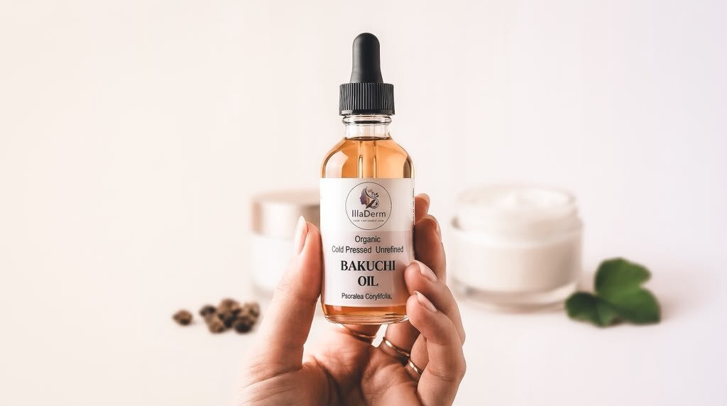 IllaDerm Bakuchi Oil, organic cold pressed