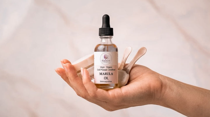 IllaDerm Marula Oil, virgin organic cold pressed