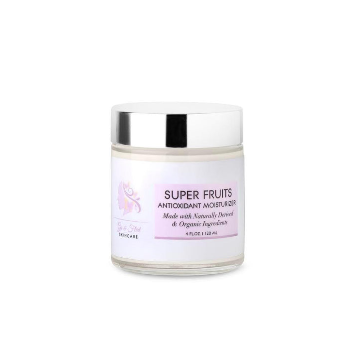 Super Fruits Antioxidant Moisturizer jar, front label